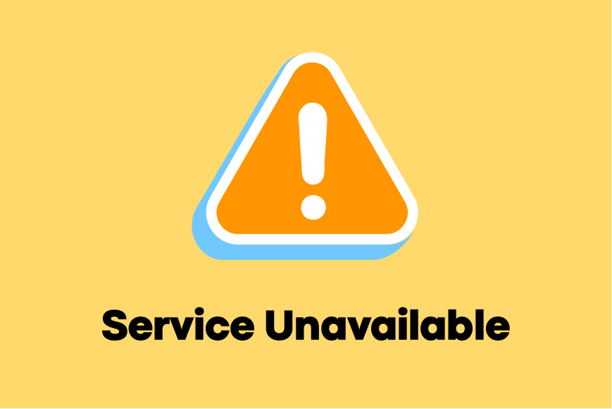 Corporate card error state in the kiosk flow