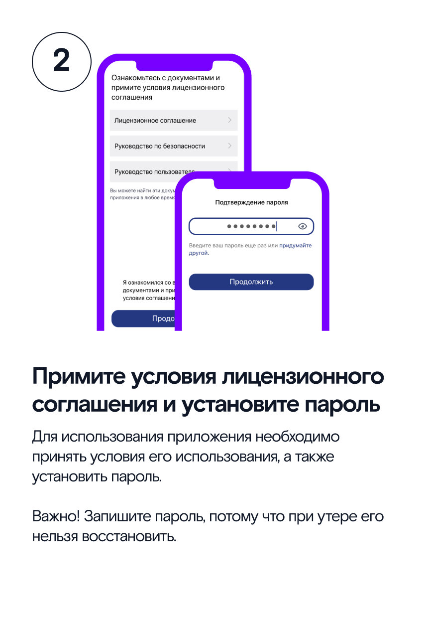 Annotated external signing step in the Miranda eSIM walkthrough